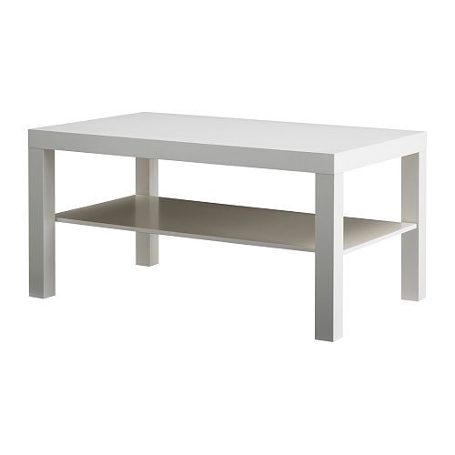 LACK Coffee table IKEA Separate shelf for magazines, etc. helps you keep your things organized and the table top clear.
