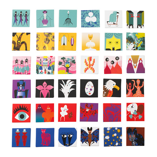 LATTJO Card game, 36 pairs IKEA