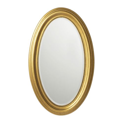 LEVANGER Mirror gold Width: 37 3/8 " Height: 22 7/8 "  Width: 95 cm Height: 58 cm  