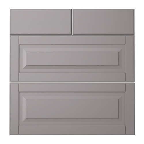 LIDINGÖ Drawer front, set of 4 gray, 30 " IKEA