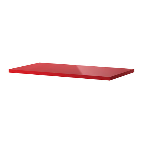 LINNMON Table top high gloss/red IKEA