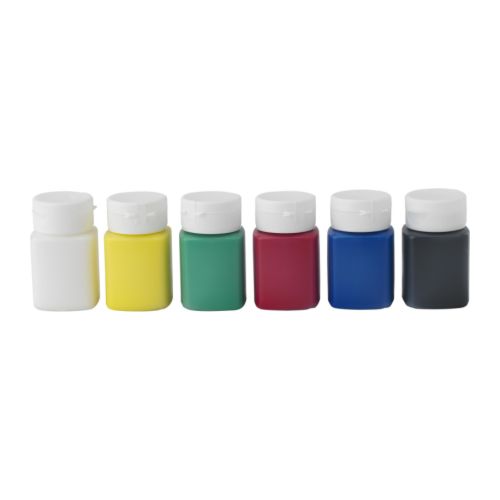 MÅLA Water colors IKEA Water-soluble.    Easy to mix and dilute. 