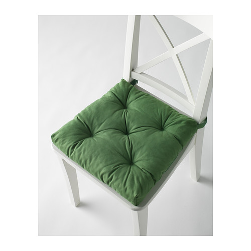 IKEA MALINDA CHAIR CUSHION PAD you pick color BLUE light BEIGE GREEN