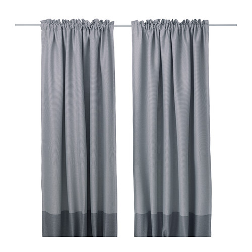 MARJUN Blackout curtains, 1 pair IKEA