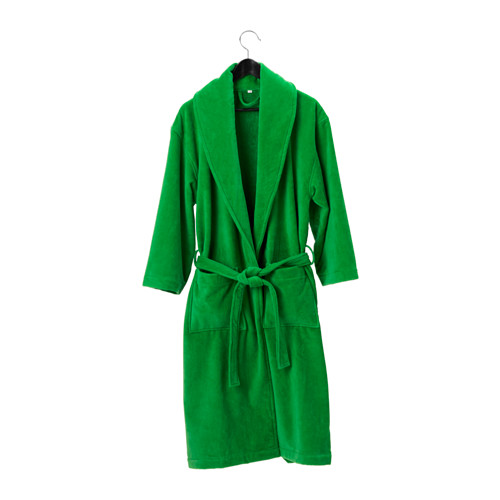 NJUTA Bathrobe S/M/green IKEA