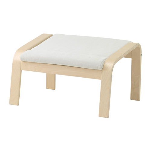 POÄNG Ottoman Finnsta white IKEA