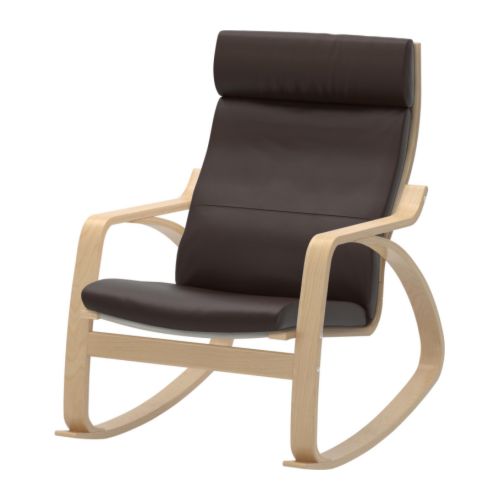 POÃNG Rocking chair - Glose dark brown - IKEA