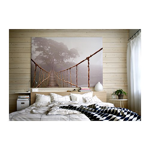 IKEA Jungle Journey Rope Bridge Picture Photo Art Canvas Premiar