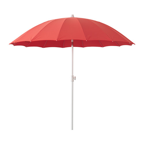 SAMSÖ Umbrella tilting/red IKEA