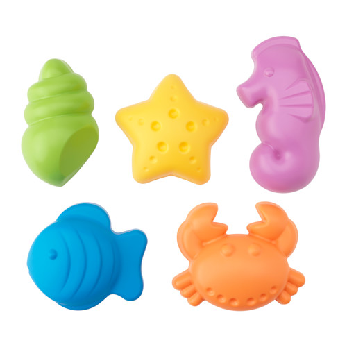 SANDIG Sand mold, sea creatures IKEA