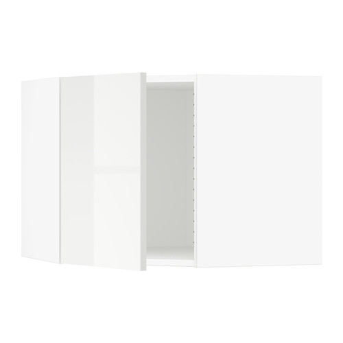 SEKTION Corner wall cabinet IKEA The door can be mounted to open to the left or right. 