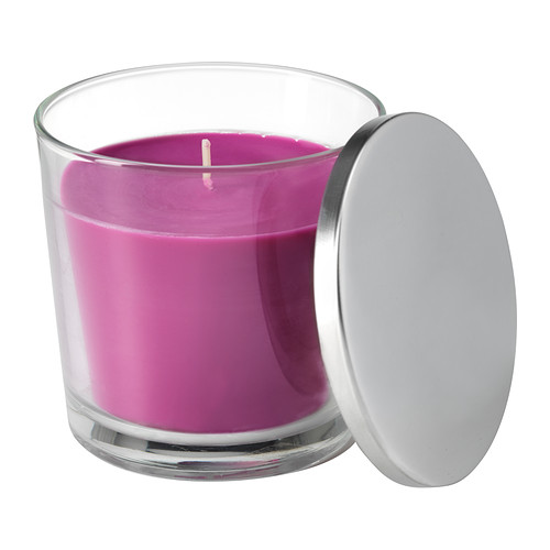 SINNLIG Scented candle in glass IKEA