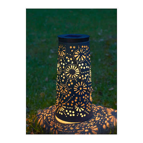 SOLVINDEN LED solarpowered floor lamp IKEA