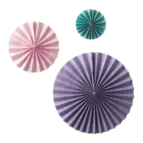 SPRUDLA Hanging ornaments, set of 3 IKEA