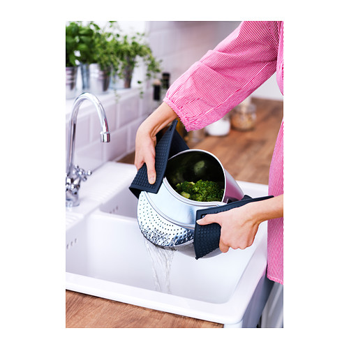 Ikea Pot Pan Strainer Colander Stainless Steel New Makes great steamer