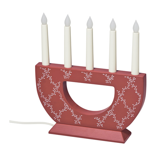 STRÅLA LED 5arm candelabra IKEA