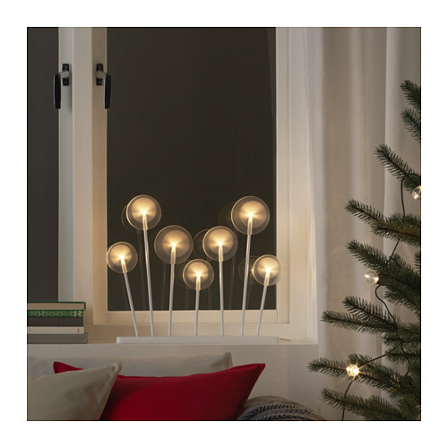 STRÅLA LED 7 arm candelabra IKEA
