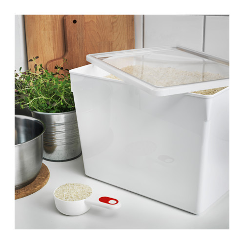 TILLSLUTA Dry food jar with lid IKEA
