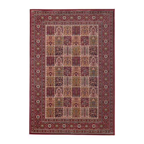 VALBY RUTA Rug, low pile IKEA Durable, stain resistant and easy to care for since the rug is made of synthetic fibers. 