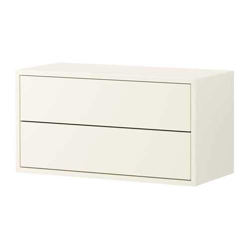 VALJE Wall with 2 drawers white IKEA