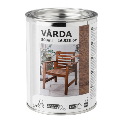 VÅRDA Wood stain, outdoor use brown IKEA