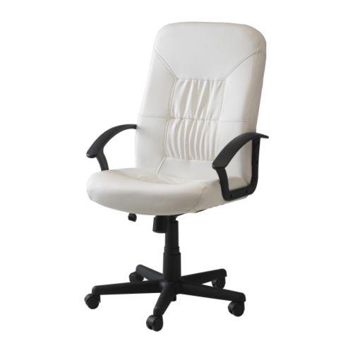 VERNER Swivel chair, white Width: 24 3/8 " Depth: 27 1/2 " Min. height: 42 1/8 " Max. height: 47 1/4 " Seat width: 20 1/2 " Seat depth: 18 1/2 " Min. seat height: 16 7/8 " Max. seat height: 23 5/8 "  Width: 62 cm Depth: 70 cm Min. height: 107 cm Max. height: 120 cm Seat width: 52 cm Seat depth: 47 cm Min. seat height: 43 cm Max. seat height: 60 cm  