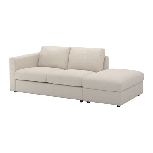VIMLE Sofa with open end/Gunnared beige IKEA