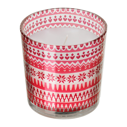 VINTER 2017 Scented candle in glass IKEA