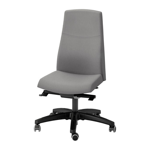 VOLMAR Swivel chair Unnered gray IKEA