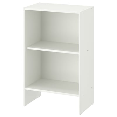 BAGGEBO مكتبة, أبيض, ‎50x30x80 سم‏