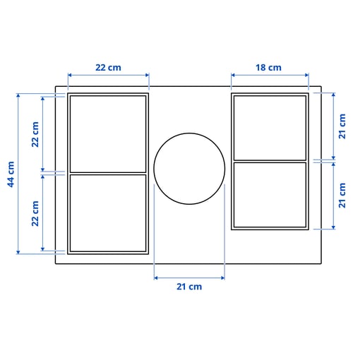 BLIXTSNABB موقد حث, IKEA 700 أسود, 78 سم