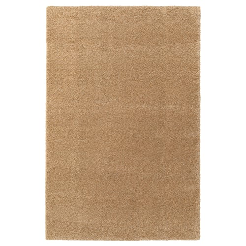 BREVBÄRARE سجادة، وبر طويل, بيج عميق, 200x300 سم