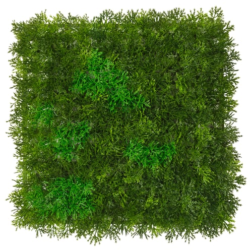 FEJKA نبات صناعي, تثبيت على الحائط/داخلي/خارجي طحلب, 25x25 سم