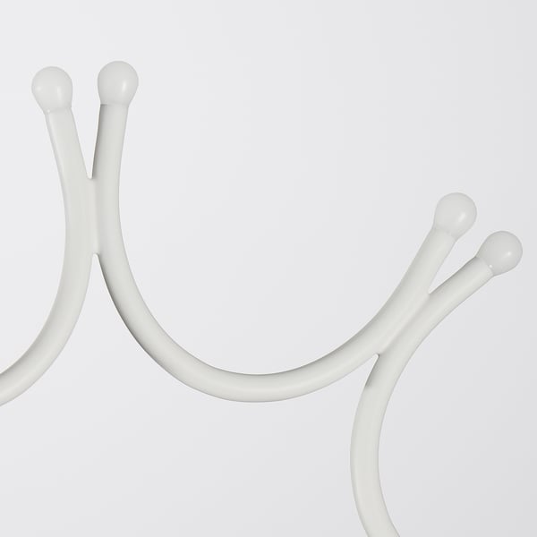 FRÖJDA مصباح معلّق, يعمل بالبطارية أبيض, 33 سم