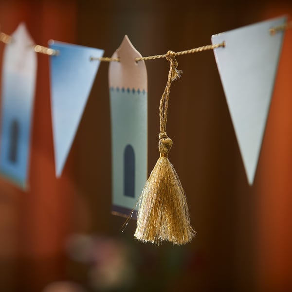 GOKVÄLLÅ أكليل زهر, منزل راية/عدة ألوان, 1.9 م