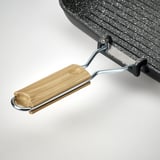 HUSKNUT مقلاة شواء, مانع للالتصاق أسود, ‎36x26 سم‏