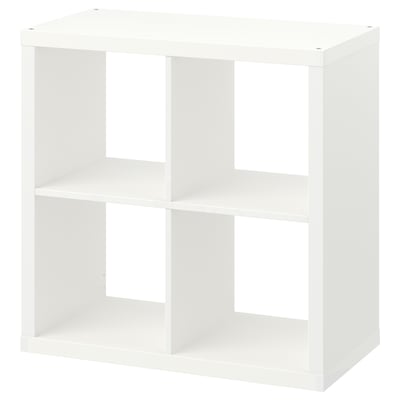 KALLAX وحدة أرفف, أبيض, ‎77x77 سم‏