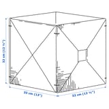 KNIPSA سلة, قش بحري, ‎32x33x32 سم‏