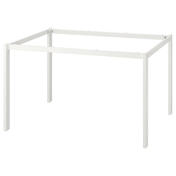 MELLTORP إطار سفلي, أبيض, ‎125x75 سم‏