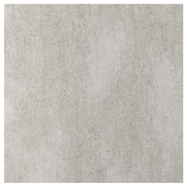 RUNSBÄCK لوحة حائط حسب الطلب, مظهر الخرسانة مطفي/بورسلين عالي الضغط, 1 م²x2.0 سم