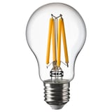 SOLHETTA لمبة LED E27 470 لومن, كرويّة شفاف