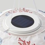 SOLVINDEN مصباح معلق طاقة شمسية LED, خارجي شكل بيضاوي/نقش المرجان, 60 سم