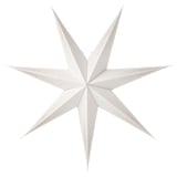 STRÅLA غطاء مصباح, نقش دائرة أبيض, 90 سم