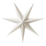 STRÅLA غطاء مصباح, مخرمات/أبيض, 90 سم