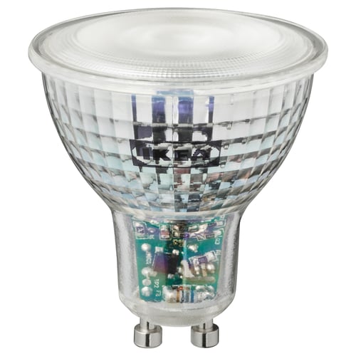 TRÅDFRI لمبة LED GU10 345 lumen, ذكي تعتيم لاسلكي/طيف أبيض وملون