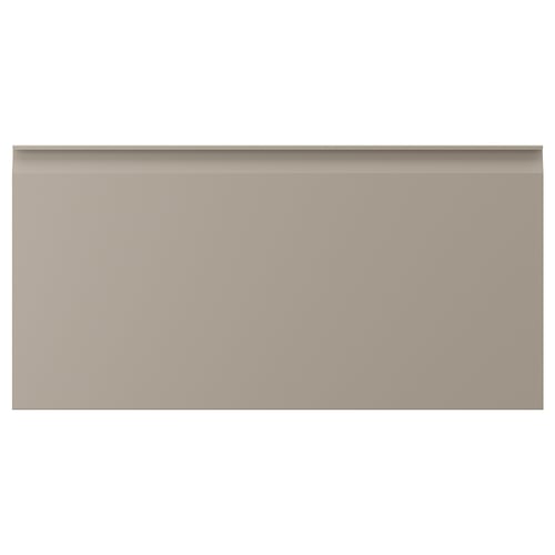UPPLÖV واجهة دُرج, مطفي بيج غامق, 80x40 سم
