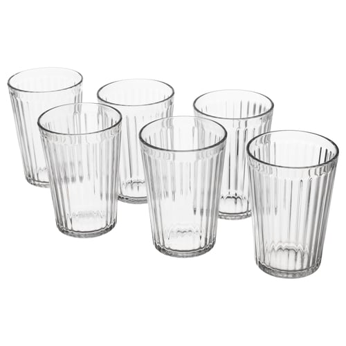 VARDAGEN كأس, زجاج شفاف, 31 سل