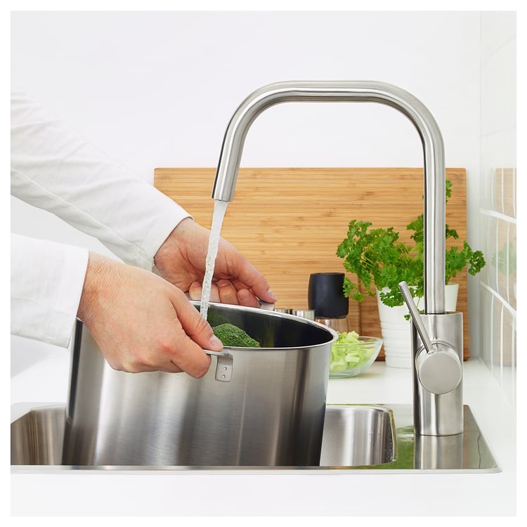 ÄLMAREN kitchen mixer tap, stainless steel colour IKEA