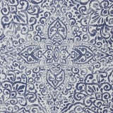 ÄNGSKLOCKA Shower curtain, white/blue, 180x200 cm