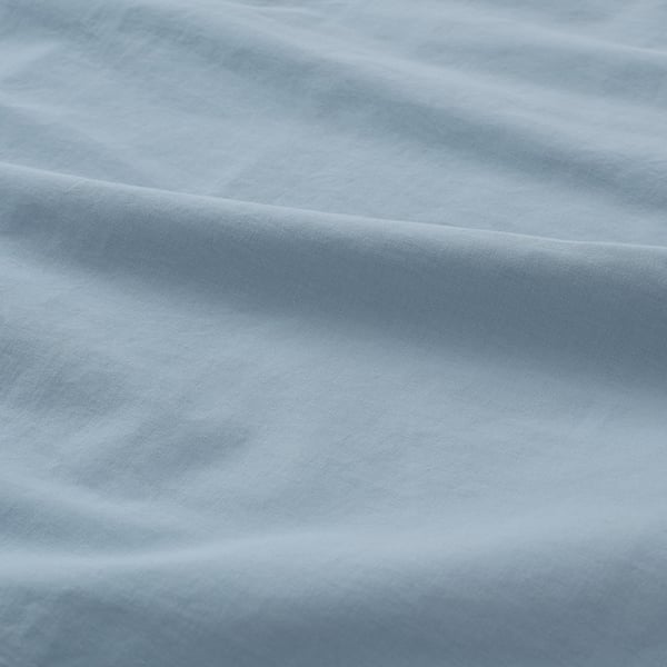 ÄNGSLILJA Pillowcase, blue-grey, 50x80 cm
